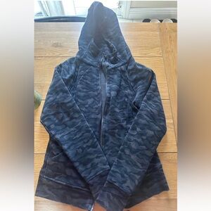 Lululemon Athletica Gray Camouflage Hoodie